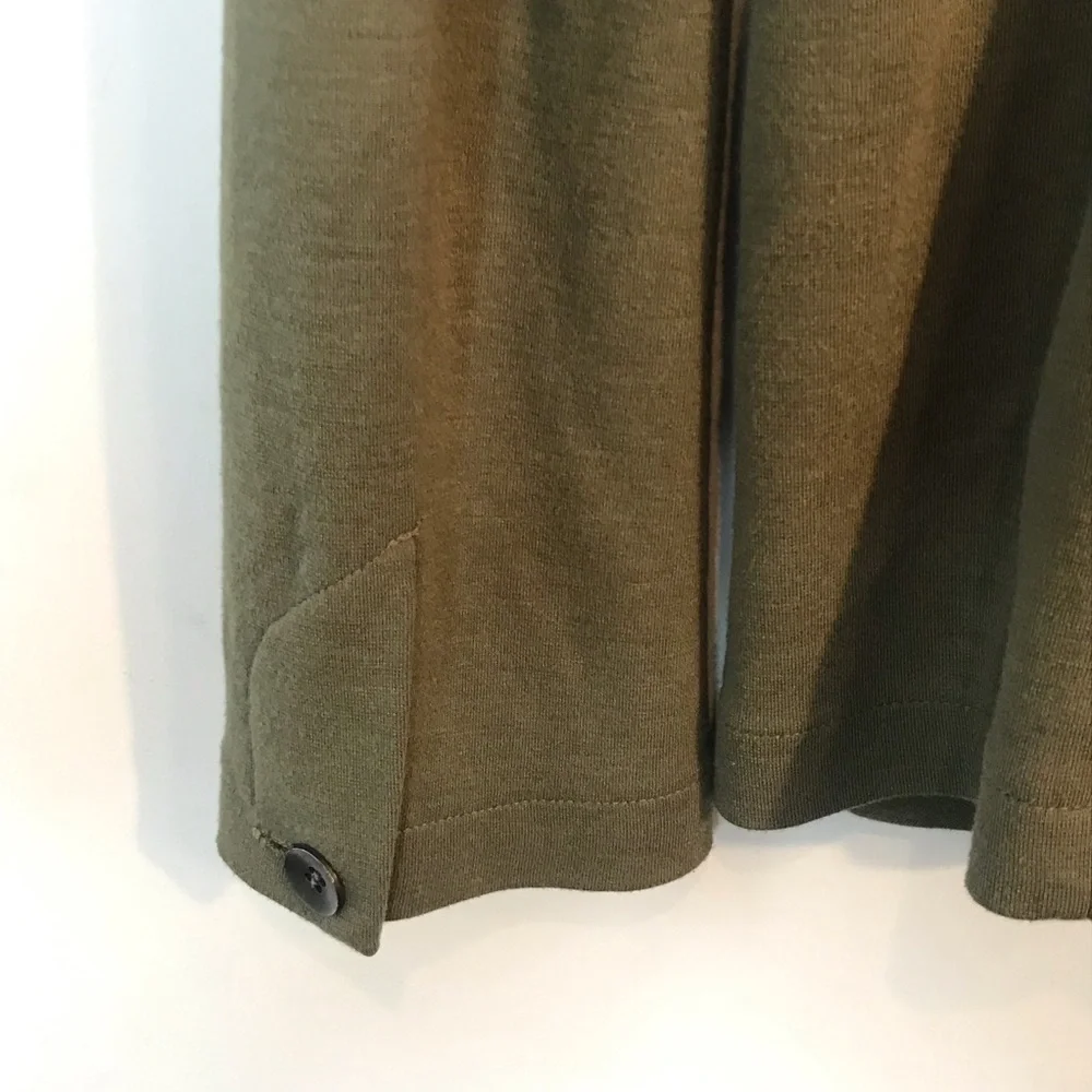 J. Jill Olive GreenSoft Blazer Knit Jacket